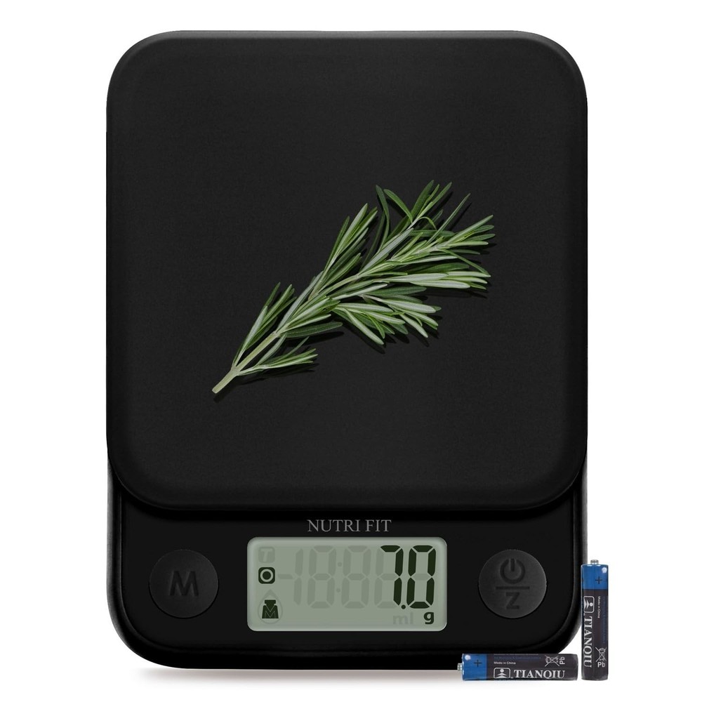 Compact Digital Kitchen Scale for Precision Weighing - 11lb Max Capacity