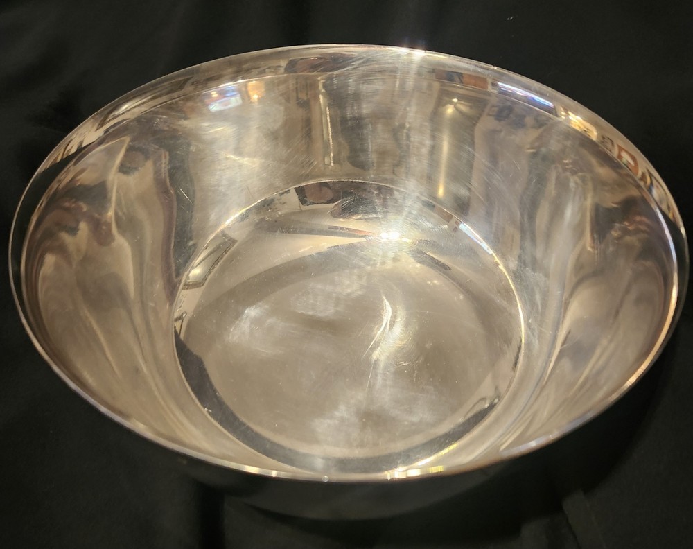 VINTAGE NIB REED & BARTON #105 9” SILVER PLATE BOWL Excellent