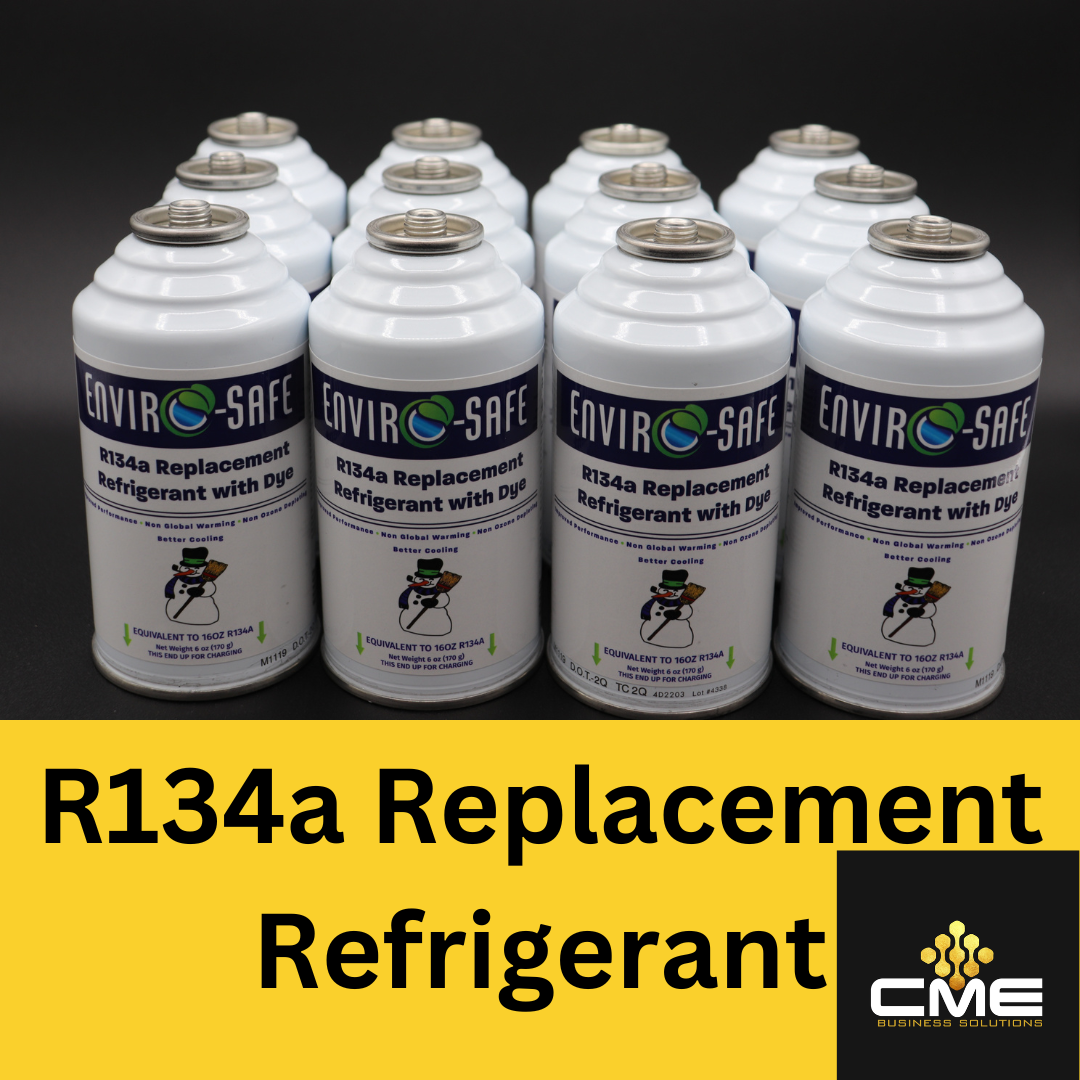 Enviro-Safe Auto R134a Replacement Refrigerant with dye- CASE OF 12 CANS!