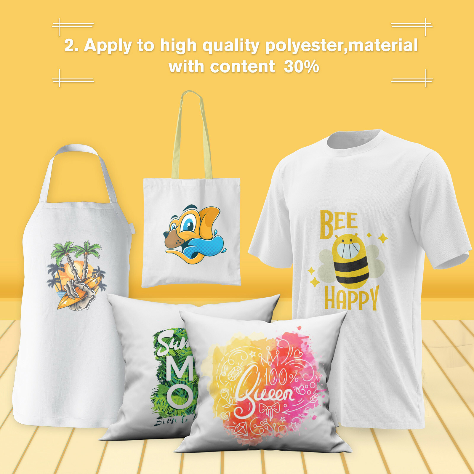 Koala Sublimation Paper 8.5x11 100 PK Sublimation Printer Inkjet Heat Transfer