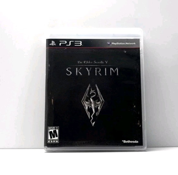 The Elder Scrolls V Skyrim  PS3 Authentic Replacement Case Only