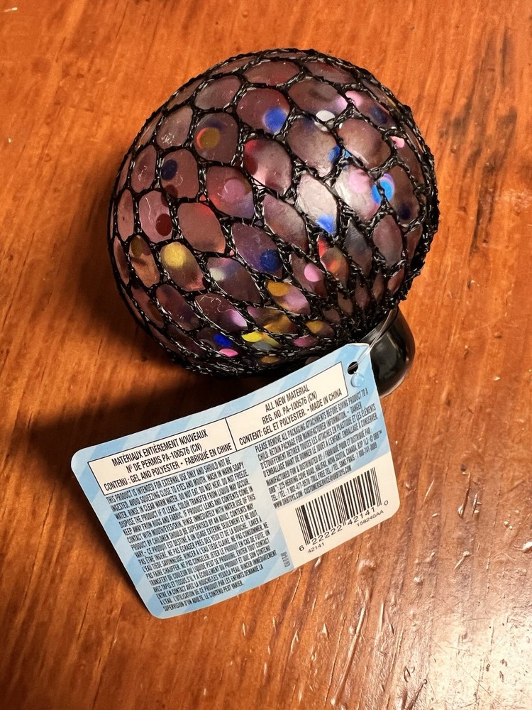 ORB Confetti Ball Squishy Multicolor Squeeze Toy