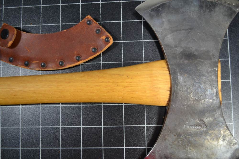 GRANSFORS BRUK - COMPETITION THROWING AXE - #490 - PRIMA HICKORY HANDLE