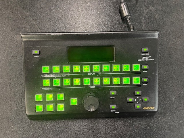 Evertz 3000DCP MVP Desktop Control