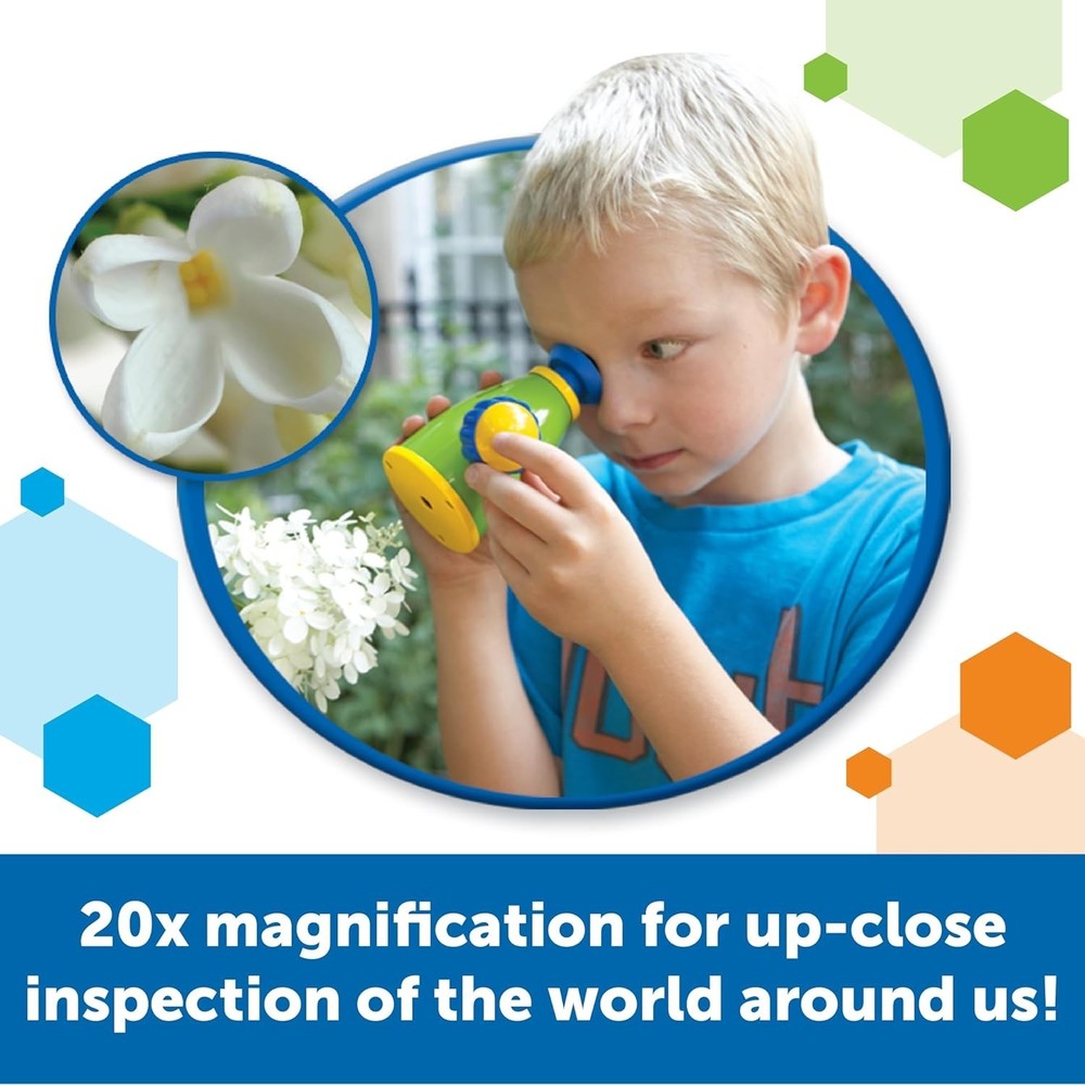 Primary Science Viewscope - 3 Pieces, Ages 3+ Microscope for Kids, Beginner M...