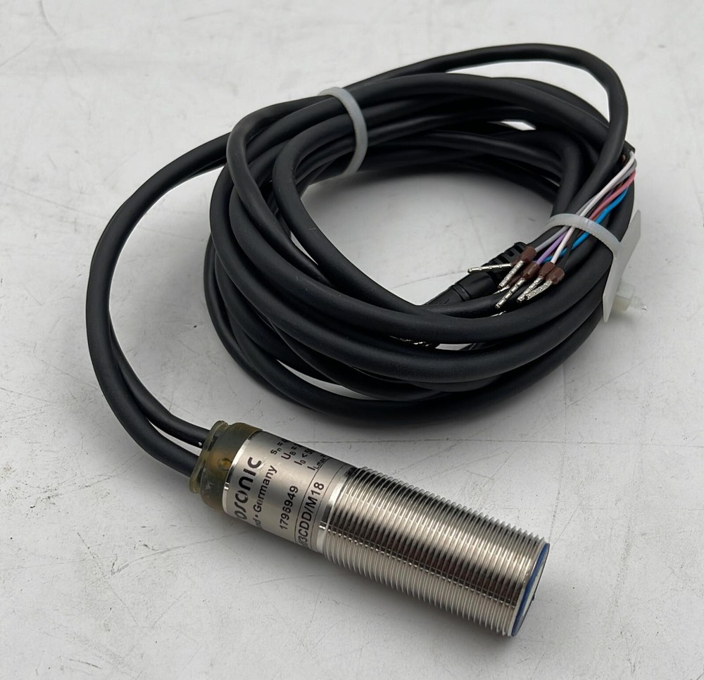 MICROSONIC ESP-4 Empf 3CDD M18 Ultrasonic Sensor
