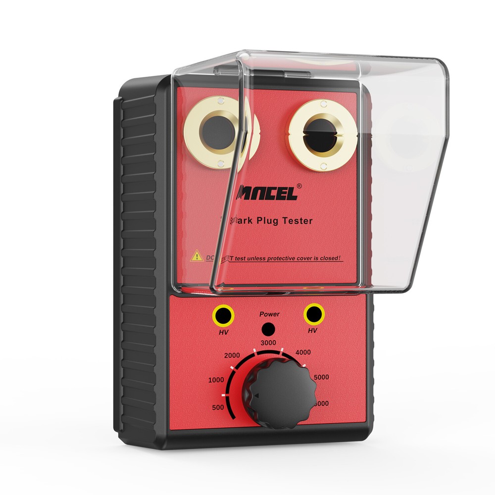 ANCEL Car Spark Plug Tester Ignition System Double Hole Detector Spark Plug