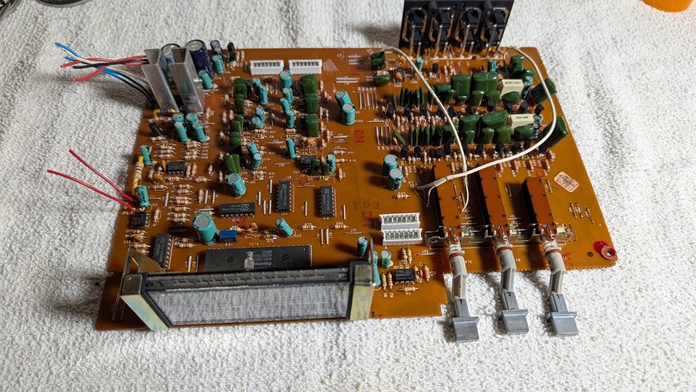 adc sound shaper equalizer Main Circuit Board.