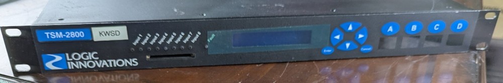 Logic Innovations TSM-2800 Transport Stream Multiplexer (ASI)