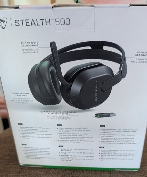 Turtle Beach Stealth 500 Wireless Bluetooth Gaming Headset - Black