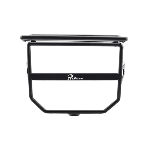 Motorcycle Front Luggage Storage Rack Bracket with Headlight Guard Function