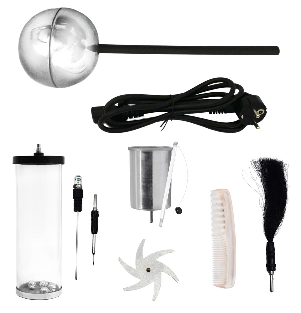 Van De Graaff, Motor Driven - Includes Accessories - 120/240V - Eisco Labs