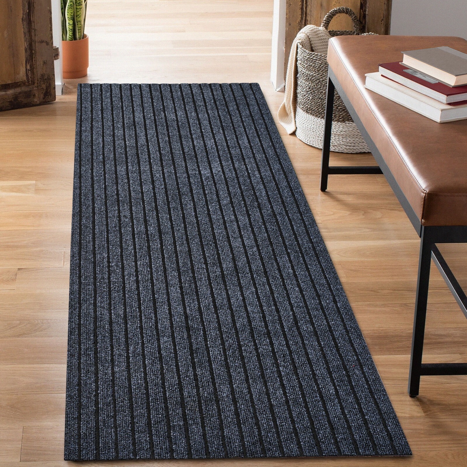 Runner Rug Hallway Non Slip Rubber Back Custom Size as Carpet Doormat Throw Rug