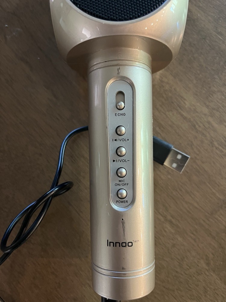 Karaoke Microphone by Innoo Tech Wireless, Speaker