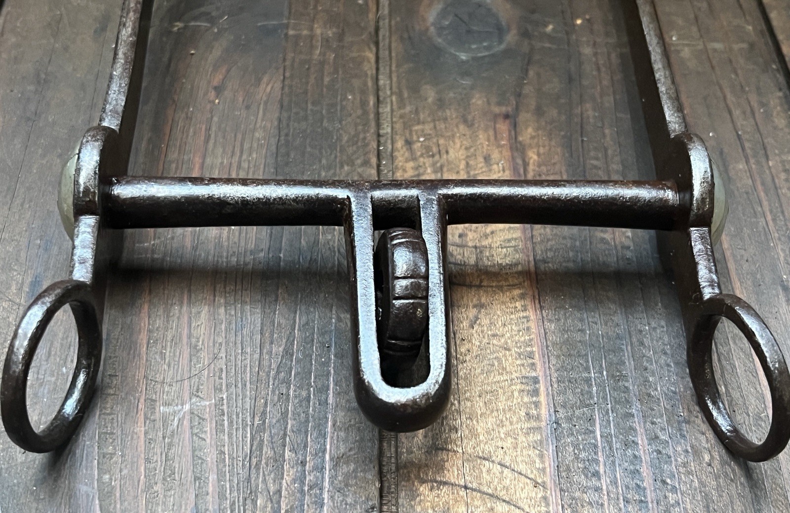 Las Cruces bit by Jose Tapia (1831-1902) of Los Angeles, California