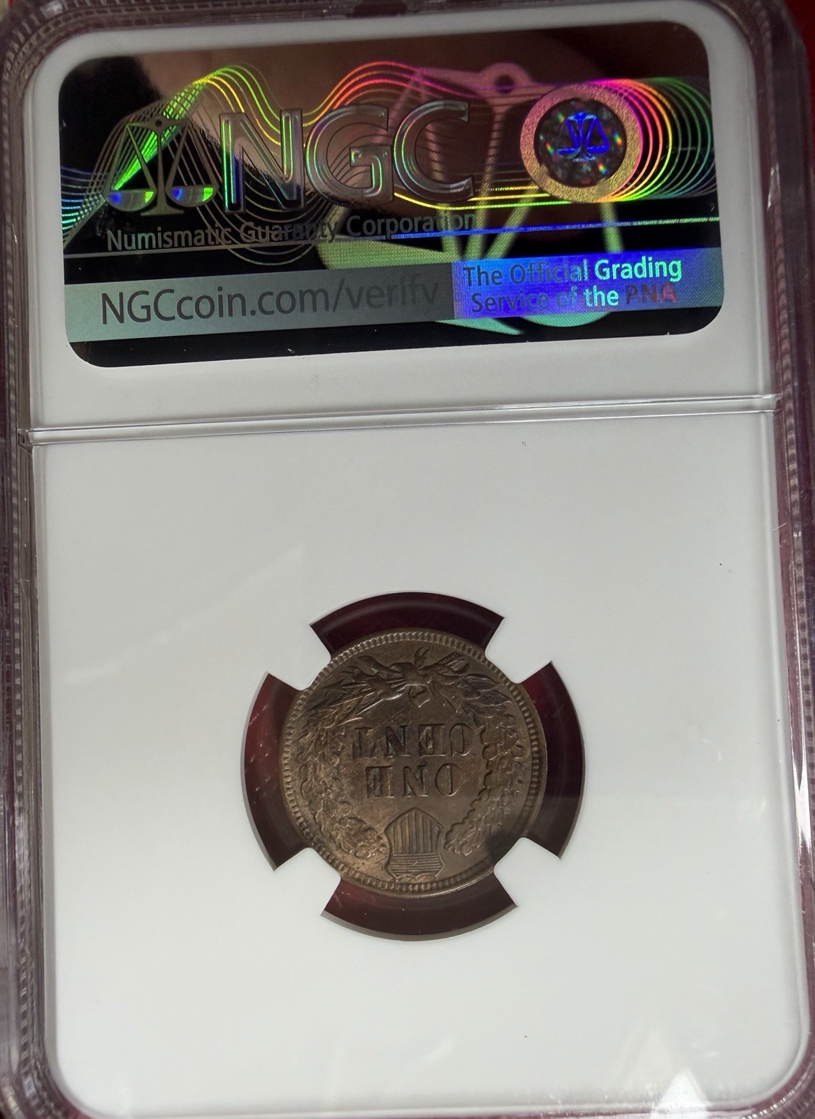 🪙 1899 Indian Head Cent – NGC AU55 BN (Lambert Collection) Collectible Coin