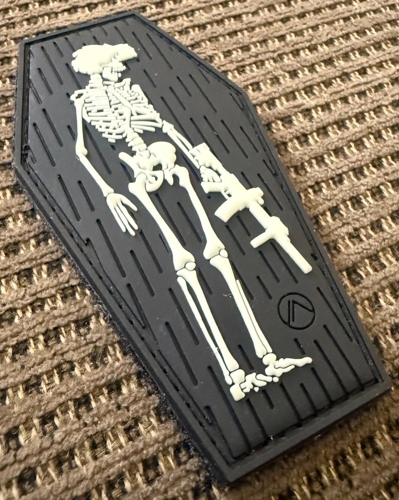 Projekt Monark "Knox Knight" Black & White Variant Patch