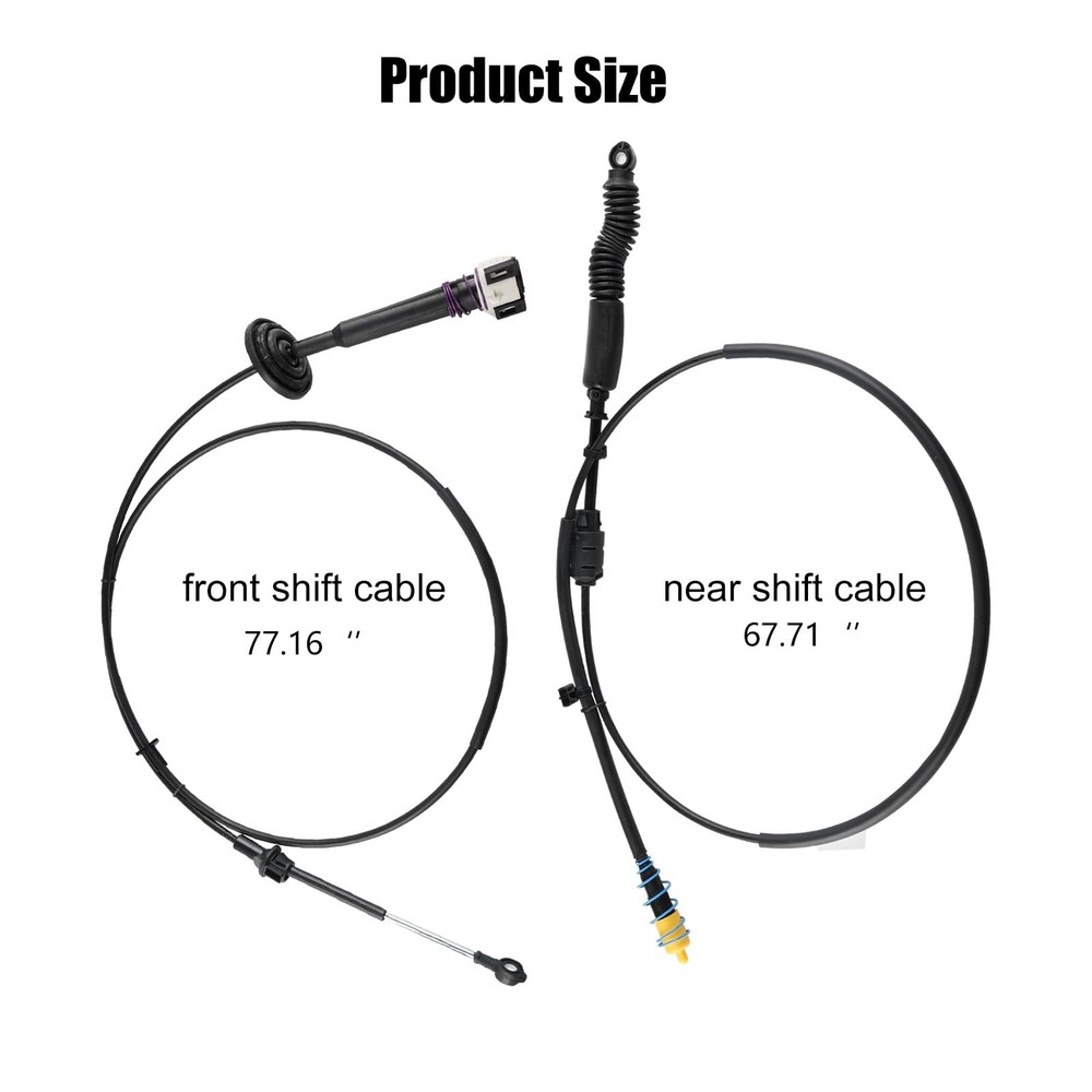 WMPHE Automatic Transmission Gear Shifter Cable Replacement for 12477640...