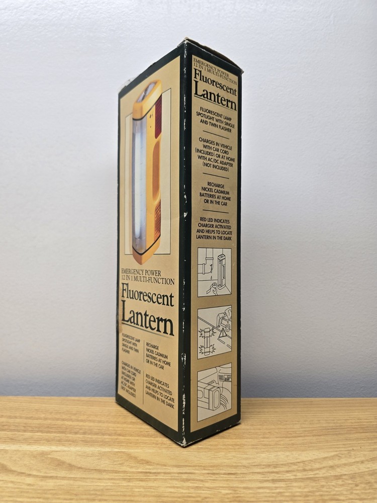 Johnlite 12-In-1 Multi-Function Fluorescent Lanter Flasher Spotlight in Box