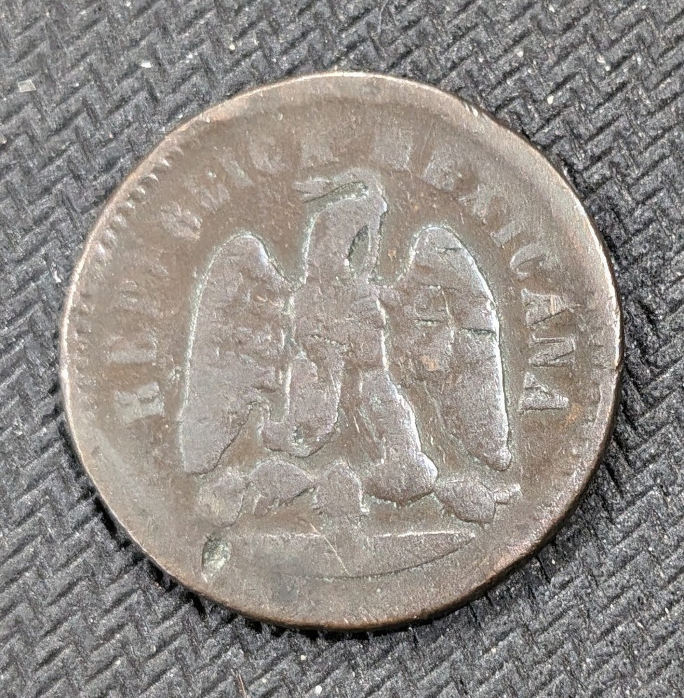 1891 Mo Mexico 1 Centavo KM#391
