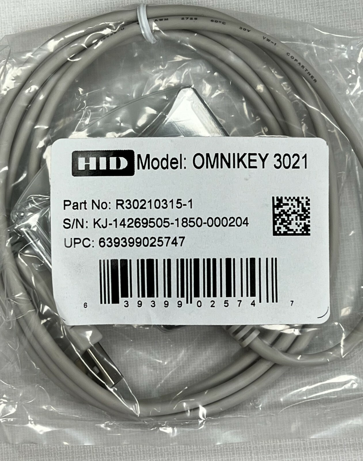 HID Global R30210315-1 OMNIKEY 3021 USB Smart Card Reader