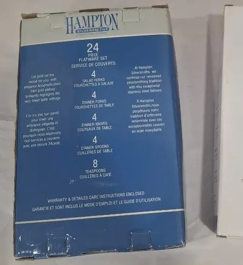 Hampton 24 Piece Flatware Set