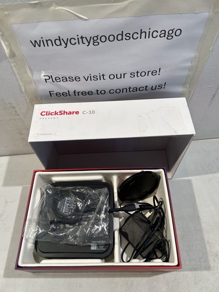 Barco ClickShare C10 Wireless Presentation & Collaboration System 2nd Generation