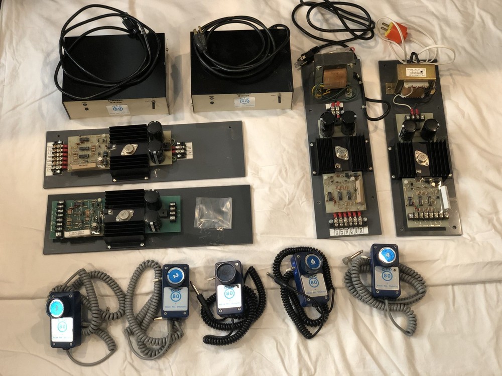 HO Train Control CTC 80 Command & Power Station w/ 5 Analog Throttles