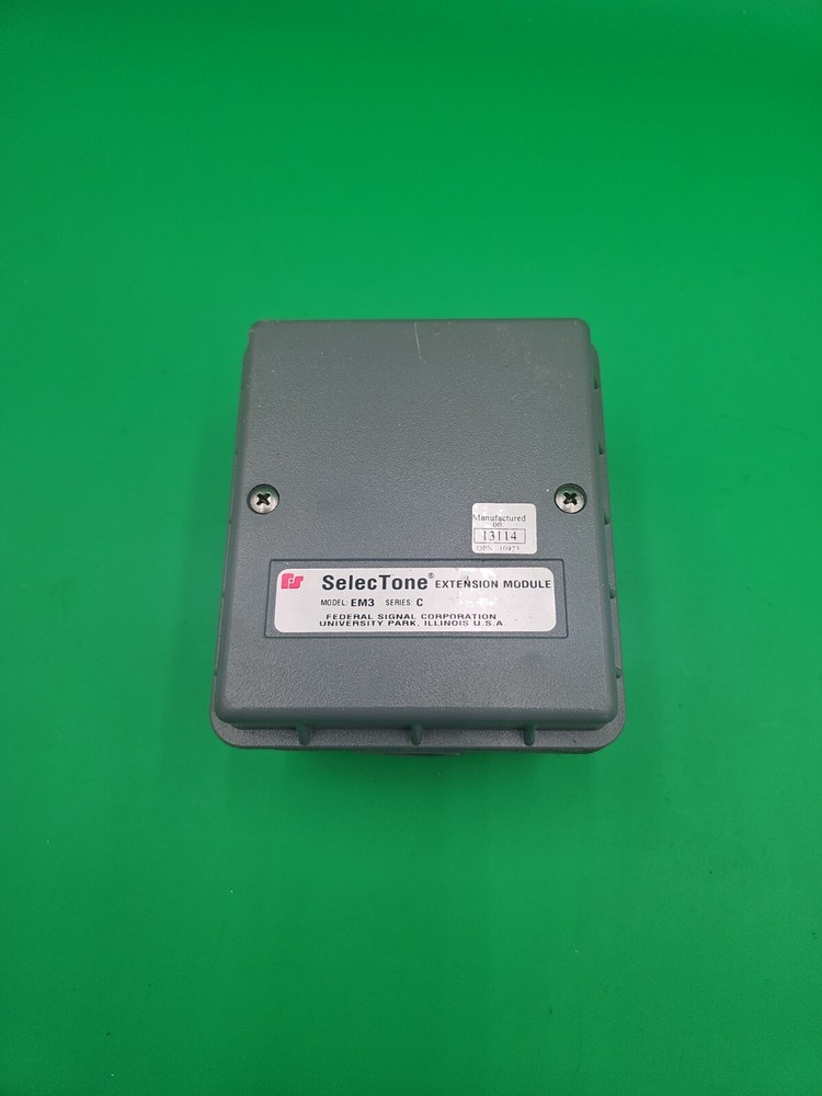 Federal Signal SelecTone Extension Module Model# EM3