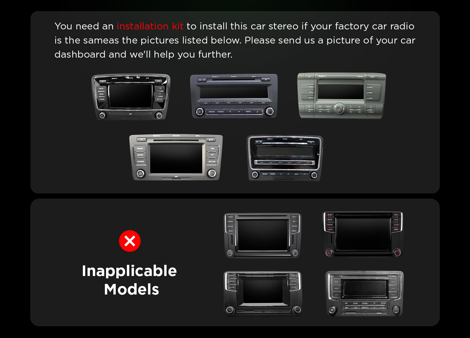 Android 13 Car Stereo Radio GPS Nav Apple CarPlay For VW Volkswagen Jetta Passat