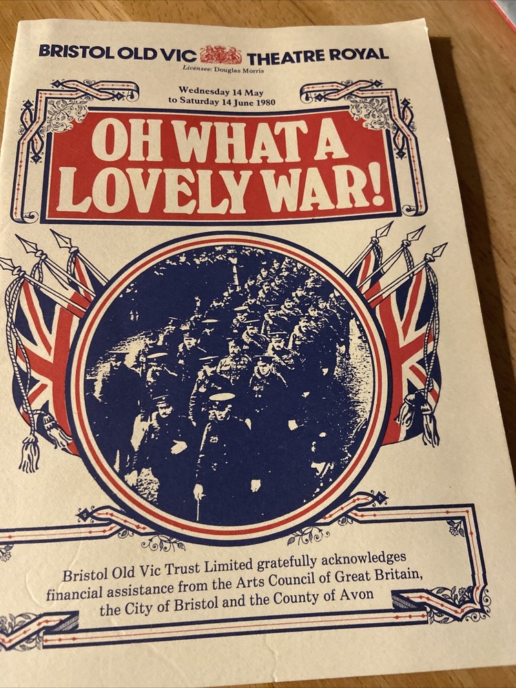 “Oh What A Lovely War” OriginalProgramme