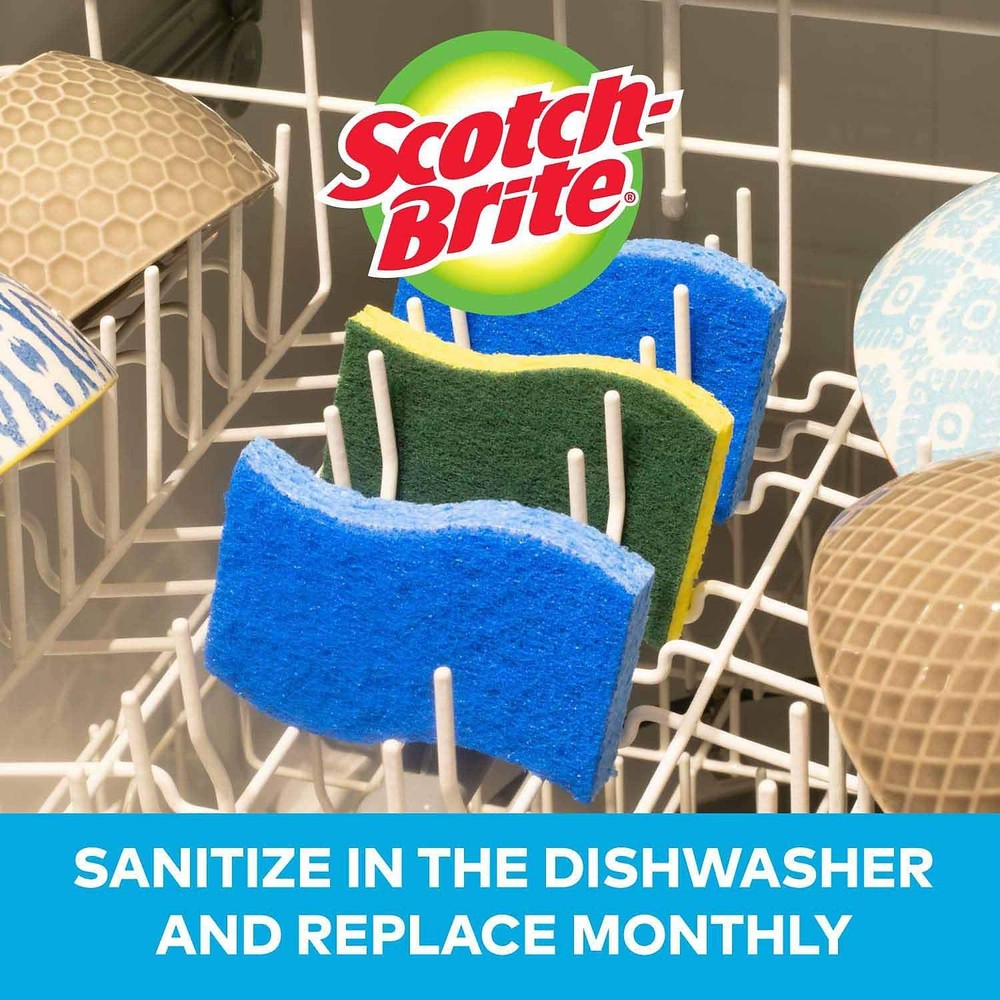 ScotchBrite 21 Pack NonScratch Scrub Sponges