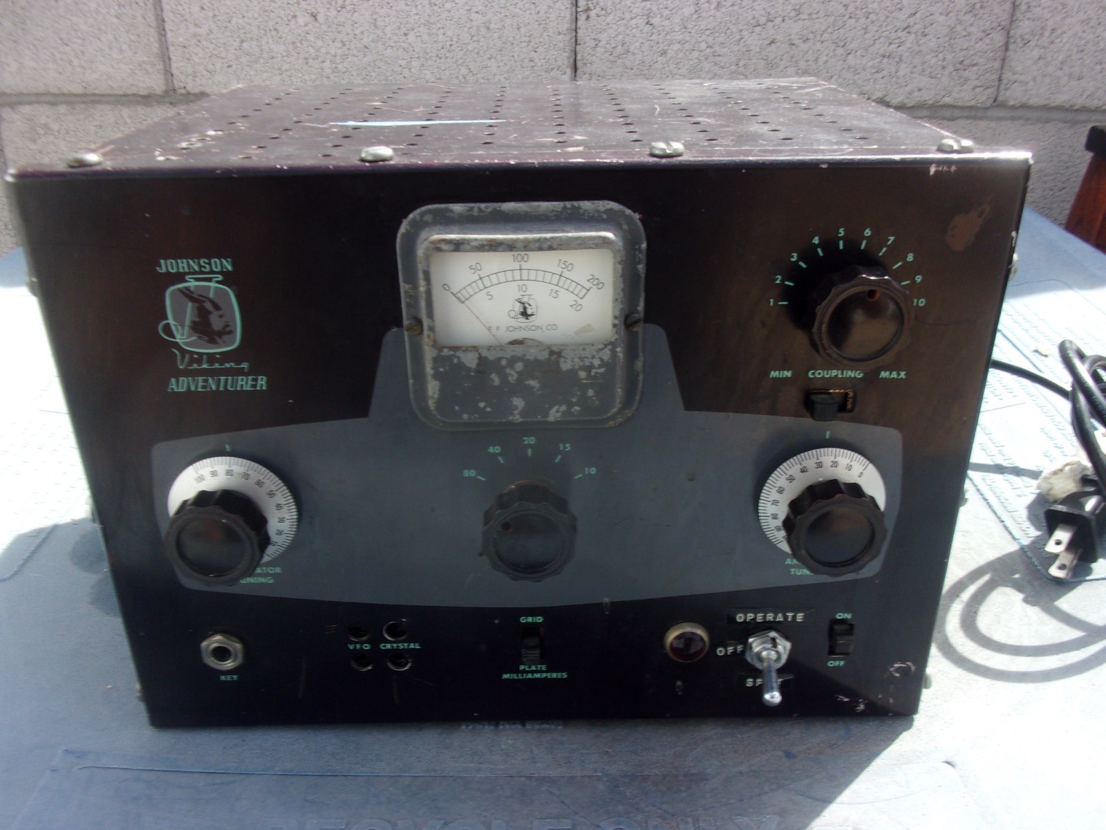 EF Johnson Viking Adventurer Tube Transmitter