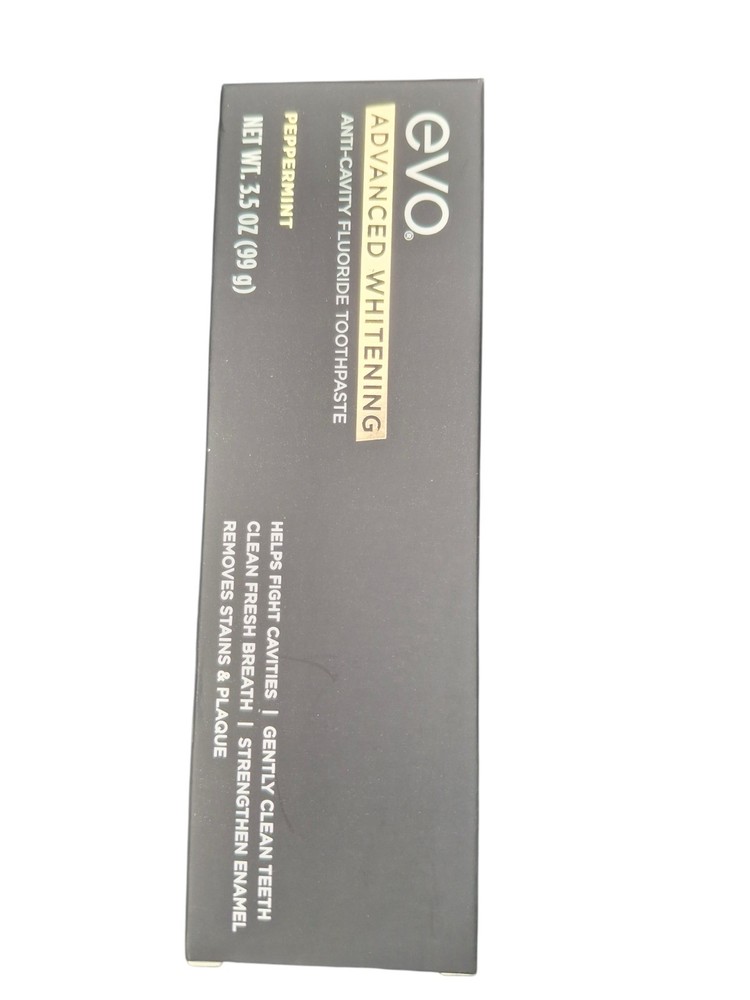 Evo Sensitive Peppermint Anti Cavity Fluoride Toothpaste 3.5 OZ