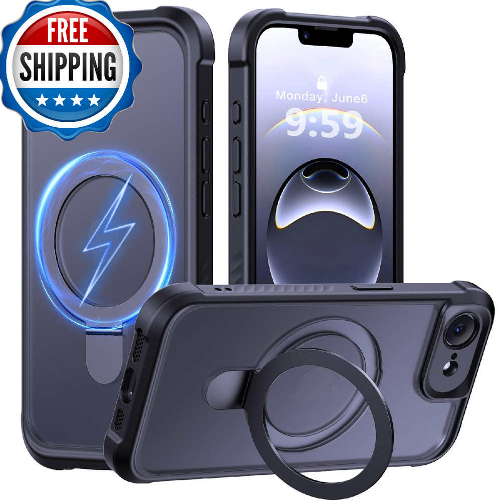 MOCCA for iPhone 17e Case & iPhone 16e Case with Magnetic Invisible Stand [Full
