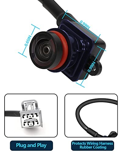 Backup Camera 56038990AA Compatible with Dart 2013 2014 2015 2016 Reverse