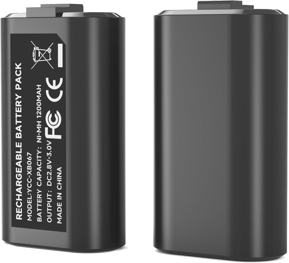 2Pack Lithium Rechargeable Xbox Controller Battery Pack for Xbox One/Xbox Series