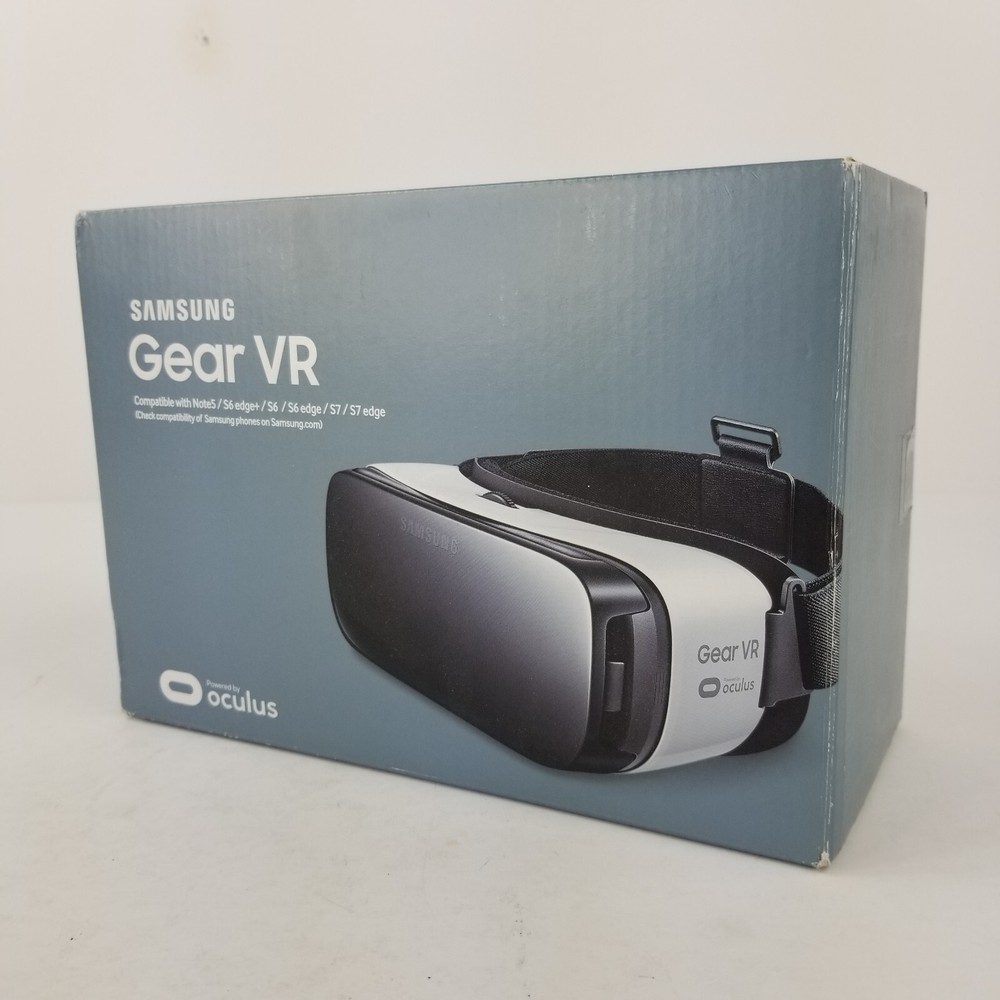 Samsung Gear VR Oculus 2015 Virtual Reality Headset Note5 S6 S7 Edge White Euc
