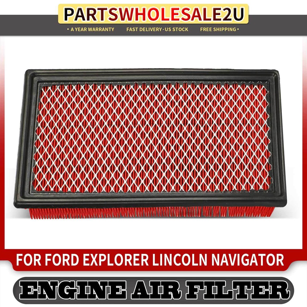 High Performance Engine Air Filter for Ford Explorer Lincoln Navigator Aviator