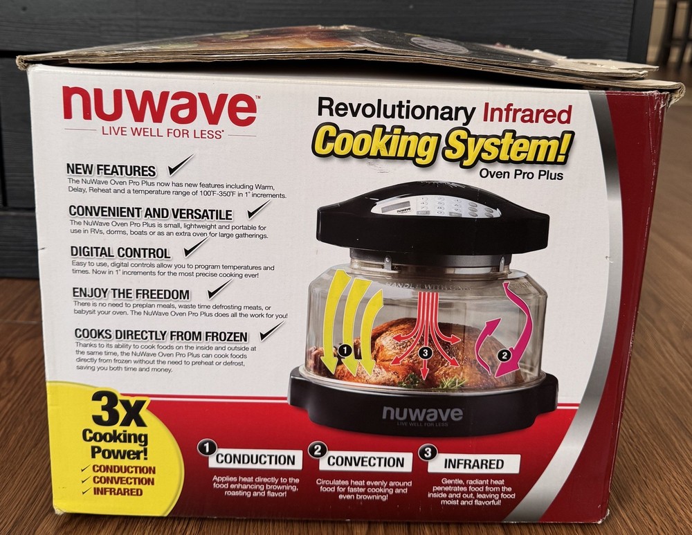 NuWave Infrared Oven Pro Plus Countertop Cooking System