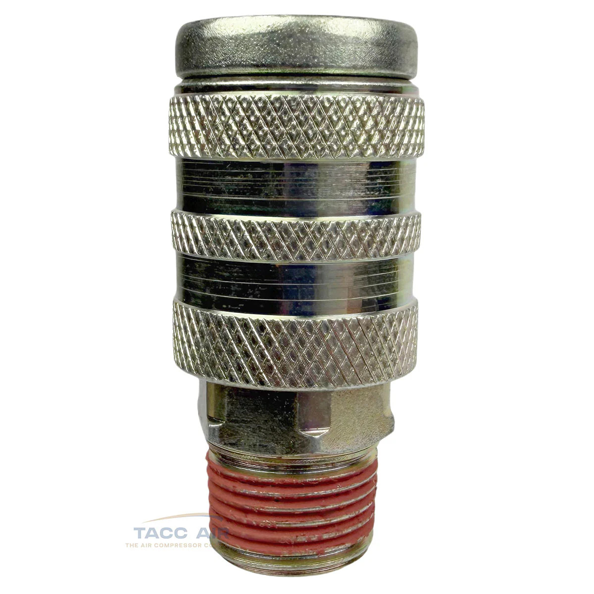 2 PC Industrial M style Air Compressor Quick Connect Coupler 3/8" NPT Male Steel