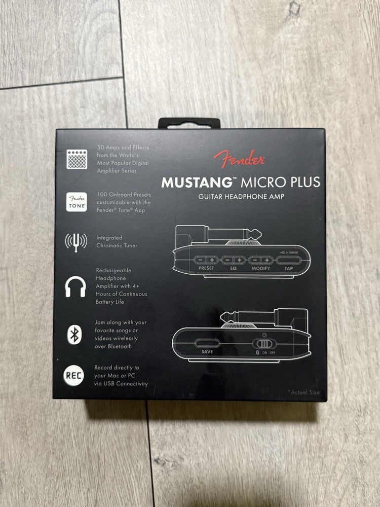 Fender Mustang Micro Plus Headphone Amp