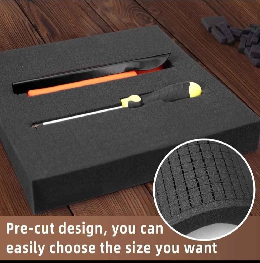 Packaging foam / small case foam Pick and Pluck Foam