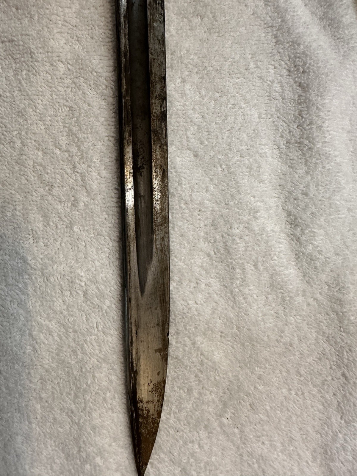 ANTIQUE WW1 1907 WILKINSON SWORD PATTERN BRITISH RIFLE BAYONET & SCABBARD