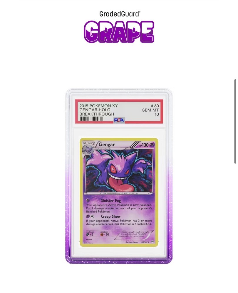 GradedGuard PSA GRAPE Graded Card Case Only Limited Edition