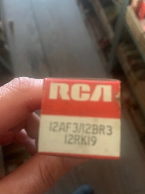 12AF3 RCA TUBE