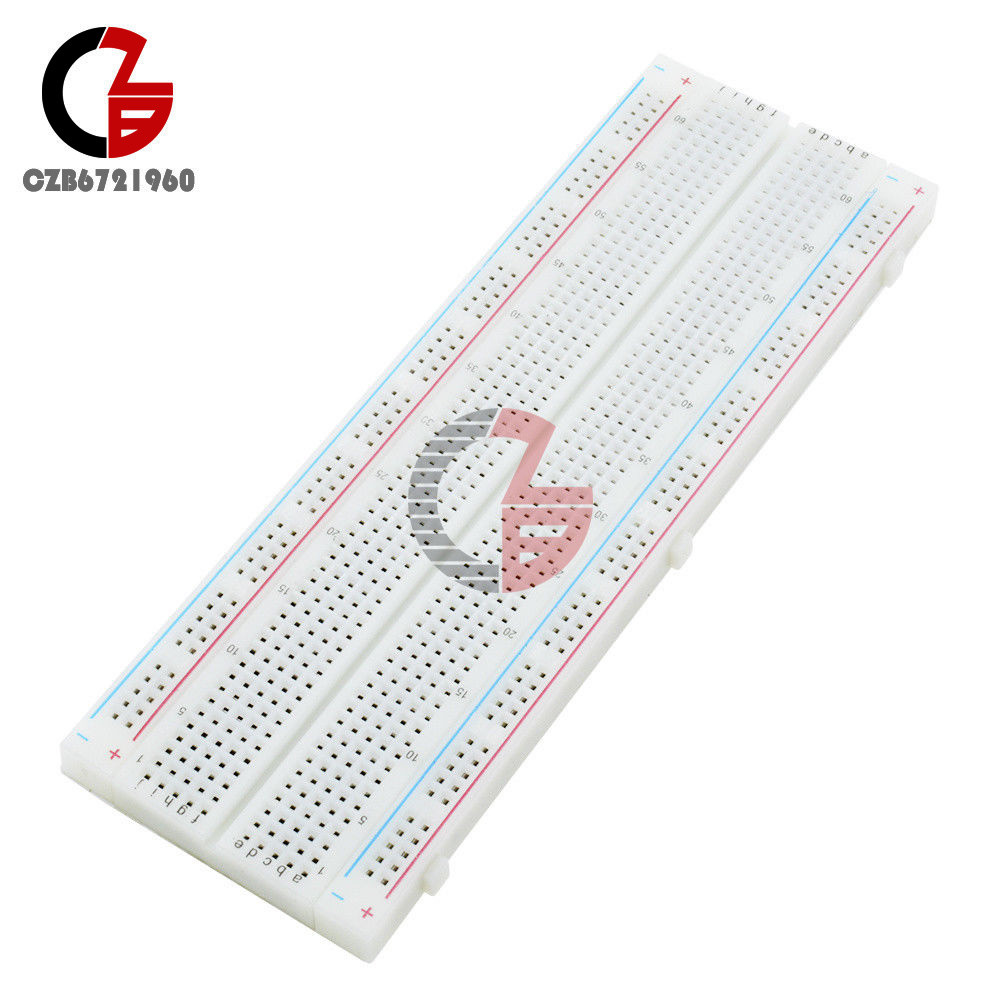 5PCS MB-102 MB102 Breadboard 830Point Solderless PCB Bread Board Test Develop