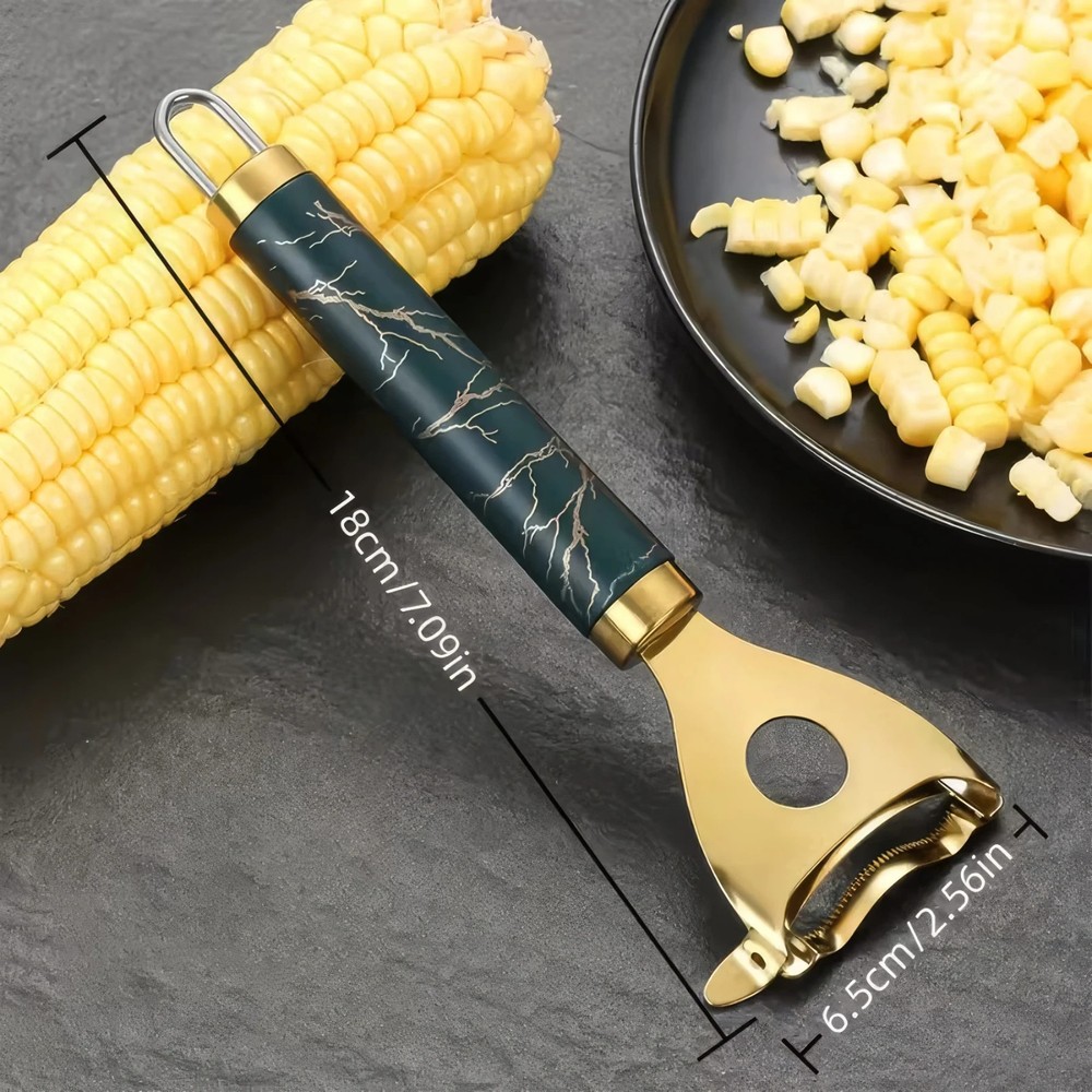 1/2 Piece Golden Corn Plow, Creative Design, Multifunctional Kitchen.