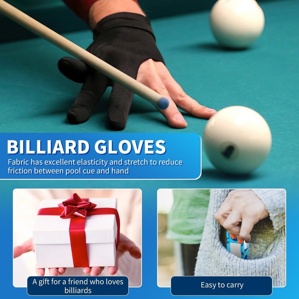 Pool Cue Tip Shaper, Pool cue Tips Replacement kit, Billiards Accessories Too...