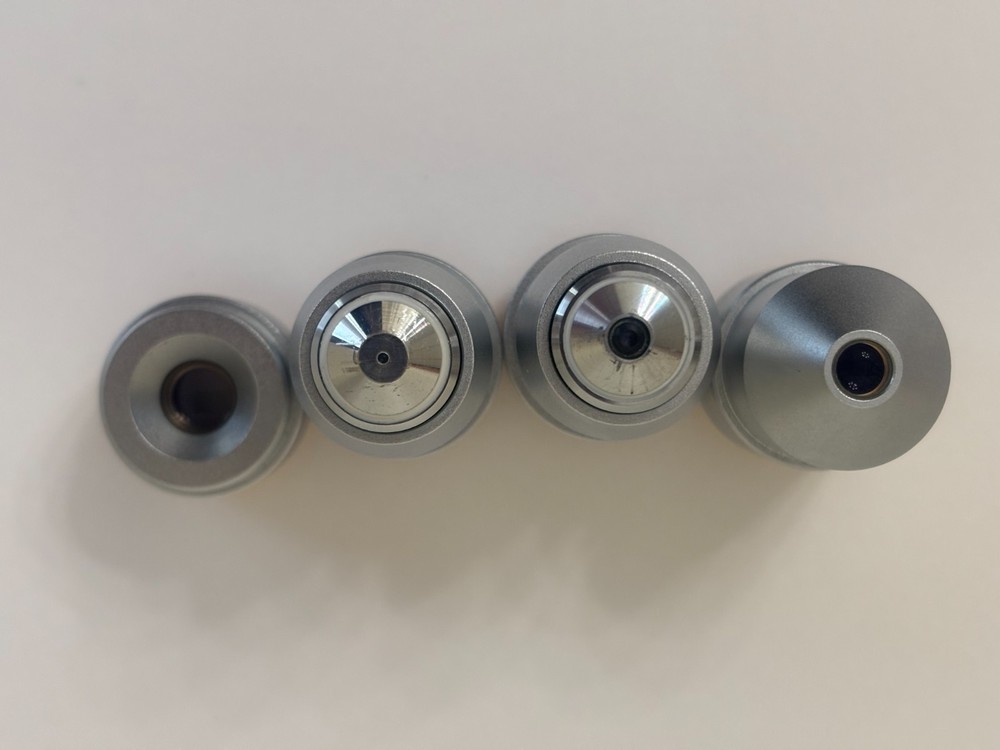 Olympus CH2 Four Microscope Objectives E A4, E A10, E A40, E A100 Oil